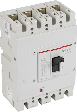 Legrand 027247 DRX630 термомагнитный 400A 4П 50кА
