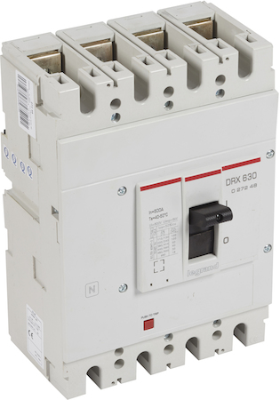 Legrand 027248 DRX630 термомагнитный 500A 4П 50кА