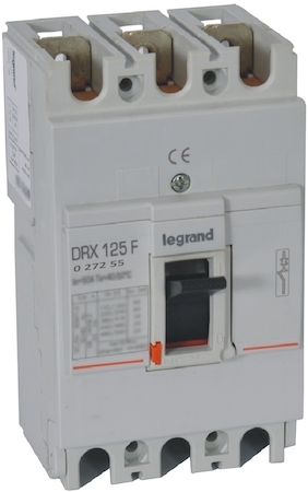 Legrand 027255 DRX125 MT 80A 3П 10KA