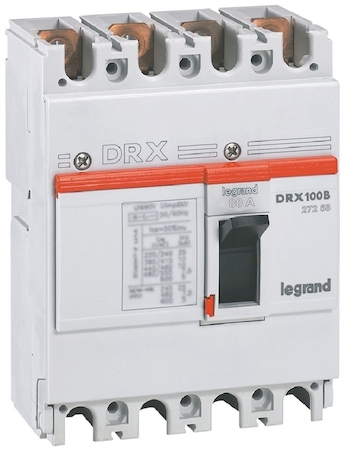 Legrand 027258 DRX125 MT 80A 4П 20KA
