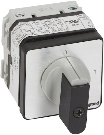 Legrand 027411 PR21 Выкл. 2Ф Монт. Винт