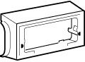 Legrand 030557 MosaicСупп. д/мини к-к(н/пл)4м