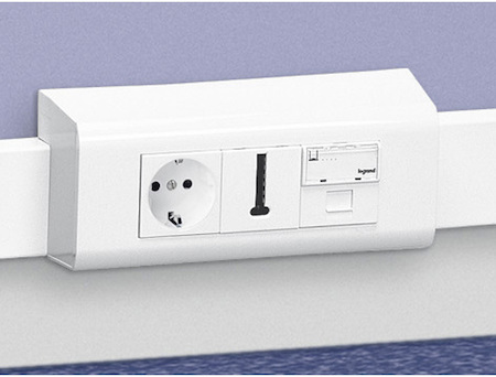 Legrand 030560 MosaicСупп. д/мини к-к(н/пл)6м