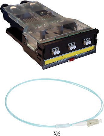 Legrand 032181 Кассет.опт.6FO LC MM Dup.