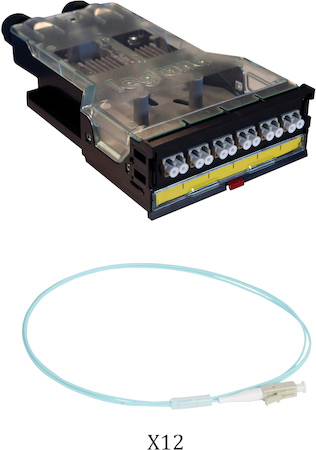 Legrand 032183 Кассет.опт.12FO LC MM Dup.
