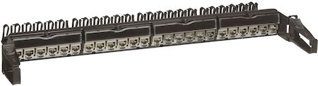 Legrand 033585 Патч-пан UTP 24RJ45 к6a с орг