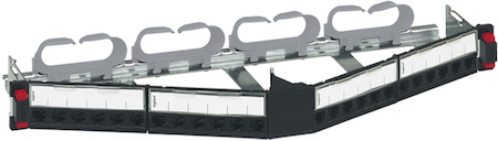 Legrand 033792 Патч-п.угл.неук.ус.24RJ45 LCS3