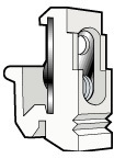 Legrand 036465 Фиксаторы д/реек винт М6/4 сер