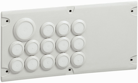 Legrand 036496 Пластина ввод кабеля Cabstop