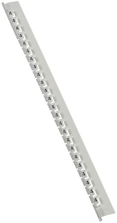 Legrand 037784 Memocab Маркер белый "4"