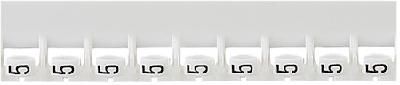 Legrand 037785 Memocab Маркер белый "5"