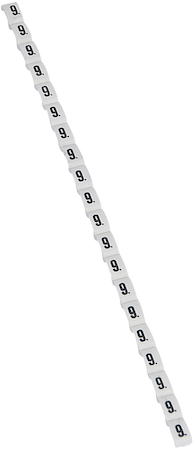Legrand 038409 Duplix Маркер - "9" белый