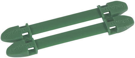 Legrand 038455 DuplixДерж.марк. 7симв.зелен.