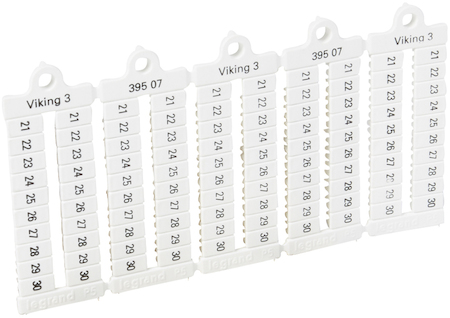 Legrand 039507 Vik. Марк.пласт.5мм 21-30 гор.