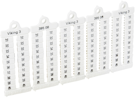 Legrand 039508 Vik. Марк.пласт.5мм 31-40 гор.