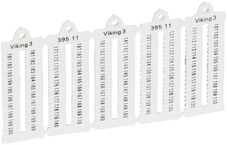 Legrand 039511 Vik.Марк.пласт.5мм101-200 гор.