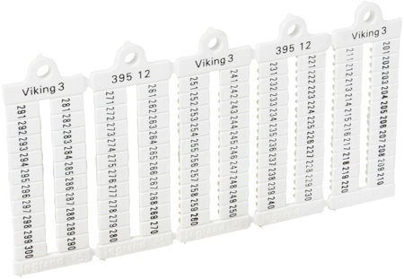 Legrand 039512 Vik. Марк.пл.5мм 201-300 гор.