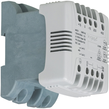 Legrand 044233 Транс.1ф.230-400/24-48В 100ВА