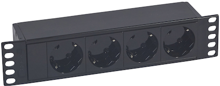 Legrand 046226 10"Бл. 4 роз. 2К+З