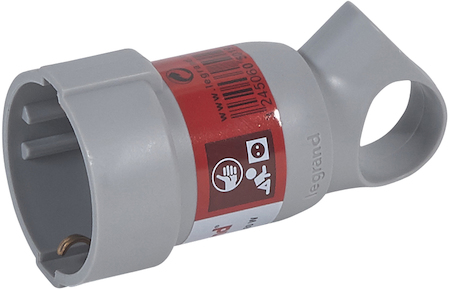Legrand 050193 Розетка 2К+З серая