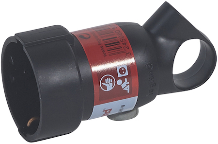 Legrand 050195 Розетка 2К+З черная