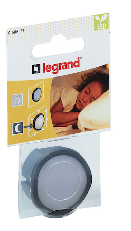 Legrand 050677 Ночник со св.регулятором черн