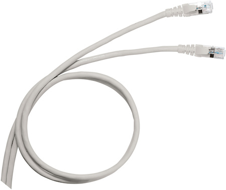 Legrand 051717 П-корд F/UTP 5е PVC 0,6м сер.