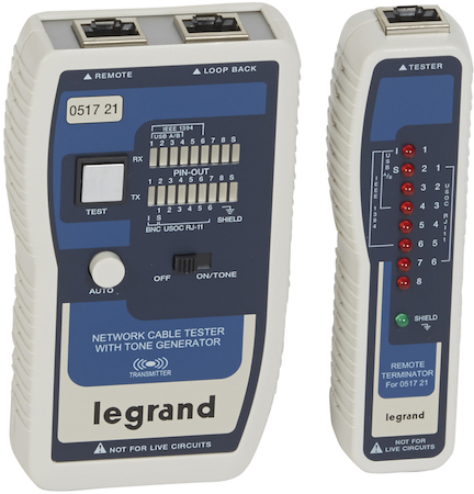 Legrand 051721 Тестер для витой пары