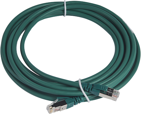 Legrand 051869 П-корд S/FTP 6а LSZH 5м зелен.