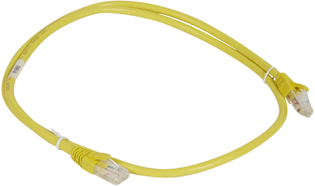 Legrand 051882 П-корд U/UTP 6а PVC 1м желт.