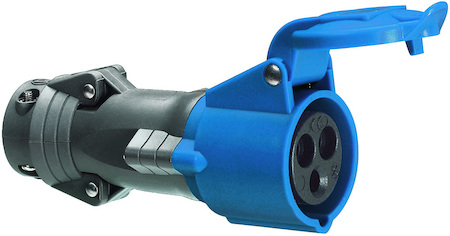 Legrand 052082 Роз.HypraIP44 2К+З 230v16A
