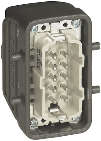 Legrand 052631 Каб.вилка, гориз., 32А 10К+З