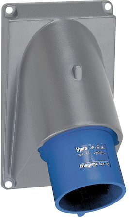 Legrand 052872 Вил.встр.Hyp IP44 2К+З 230v 32А