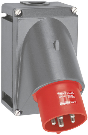 Legrand 052874 Вил.встр.Hyp IP44 3К+H+З 400v 32А