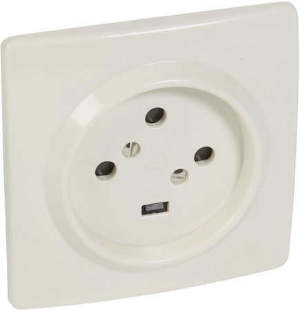 Legrand 055455 Розетка силовая 3К+З 20А