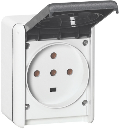 Legrand 055877 Plexo Роз. IP44 3К+Н+З 400В