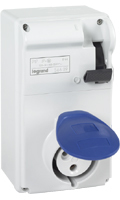 Legrand 056601 P17Щит с блок. 16А 2К+З 230В IP44