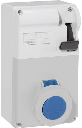 Legrand 056621 P17Щит с блок. 16А 2К+З 230В IP66