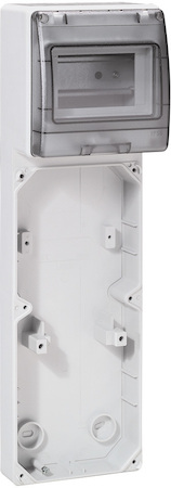 Legrand 057720 P17Осн.щит.5мод. для 1 лиц.пан. 280х125 IP66