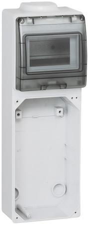 Legrand 058938 P17Осн.щит.5мод. для 1 лиц.пан. 220х125 IP66