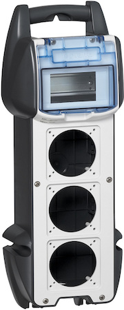 Legrand 058943 P17Пер.щит.6 мод. пустой IP44