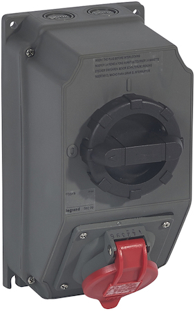 Legrand 059209 Роз.пер. HypraIP44 3К+З 400v16A