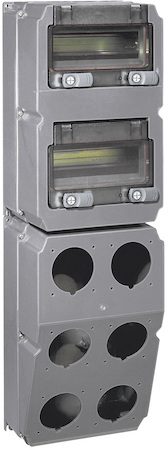 Legrand 059848 Щиток с 2 DIN-рейкой на 9 модулей
