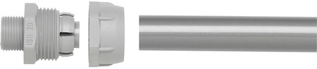 Legrand 063504 Труба гибкая ПВХ сер. ø 20.5