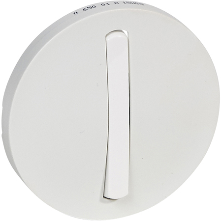 Legrand 065001 CLN2 Накл. выкл.1к slim Белая
