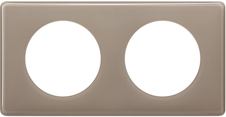 Legrand 066612 CLN Рамка 2п "Кофейный глянец"