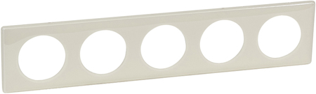 Legrand 066625 CLN2 Рамка 5п Сл.кость глянец