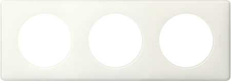 Legrand 066633 CLN2 Рамка 3п Бел.глянец