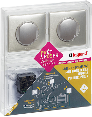 Legrand 067276 CLN2 компл. радио выкл. титан