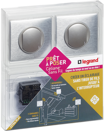 Legrand 067279 CLN2 компл. радио выкл. алюм